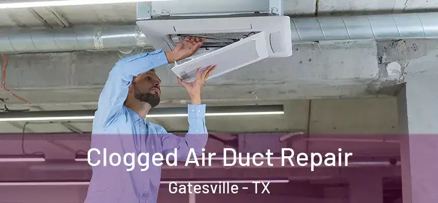  Clogged Air Duct Repair Gatesville - TX